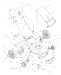 Page B Diagram and Parts List for 11A-589C401 2003 Yard Man Lawn Mower
